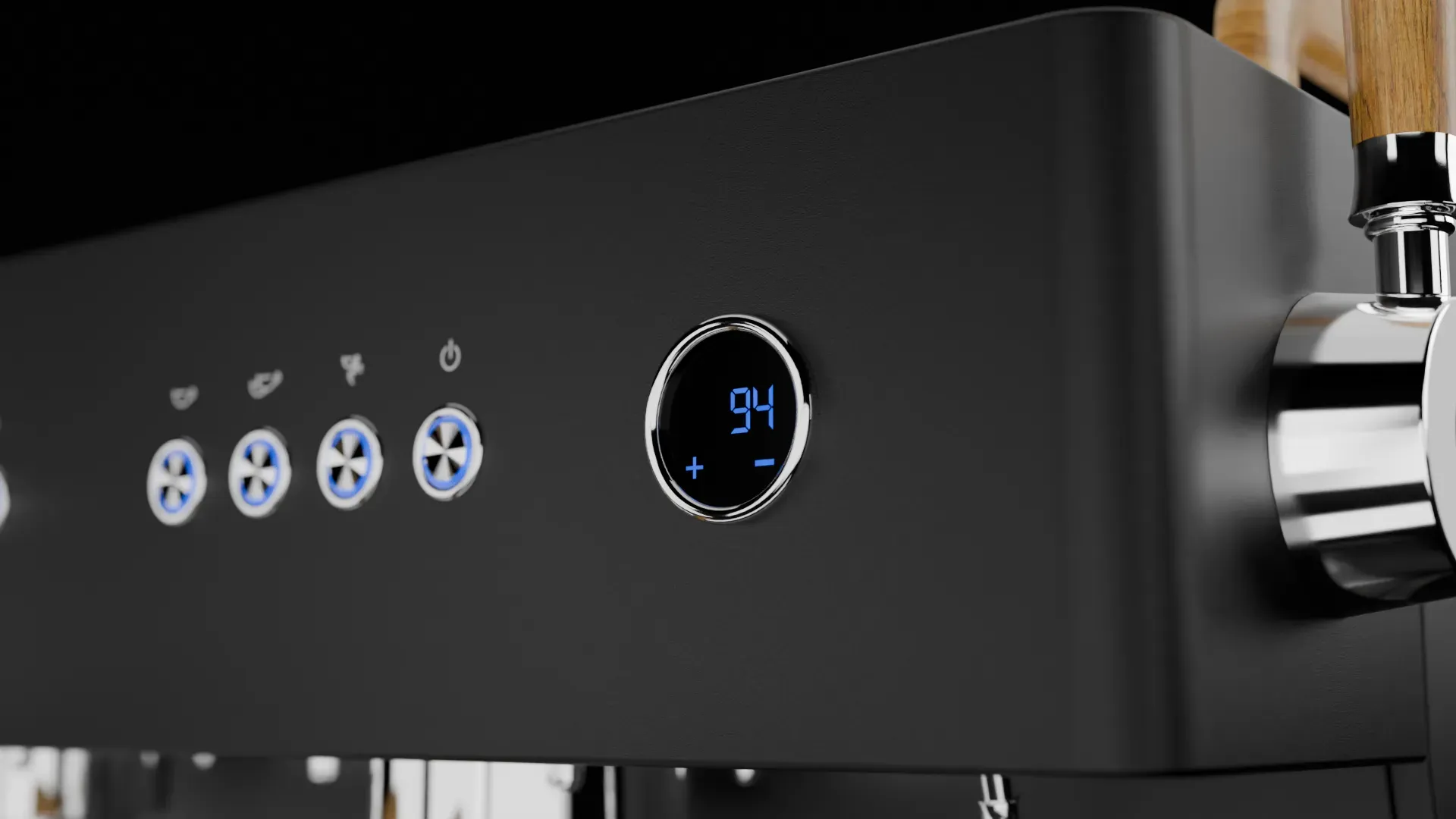 PID temperature control display