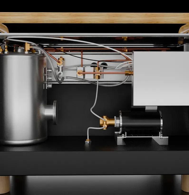 Internal Component Side View