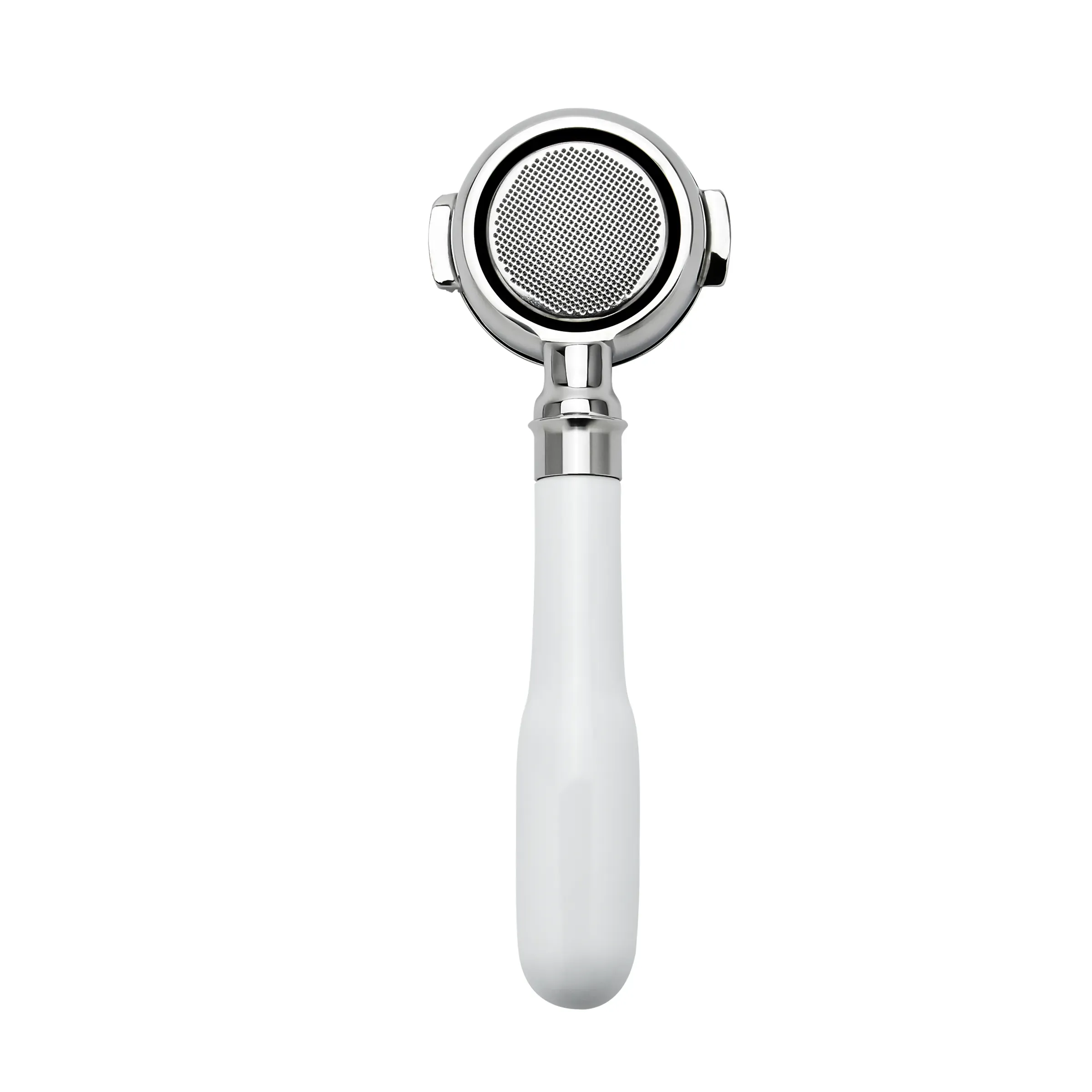 Ideal Portafilter White Ceramic Bottomless