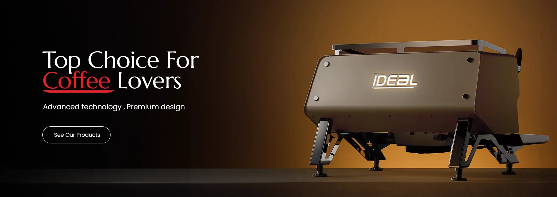 Banner Image for coffee machine Ideal e61 Elegante