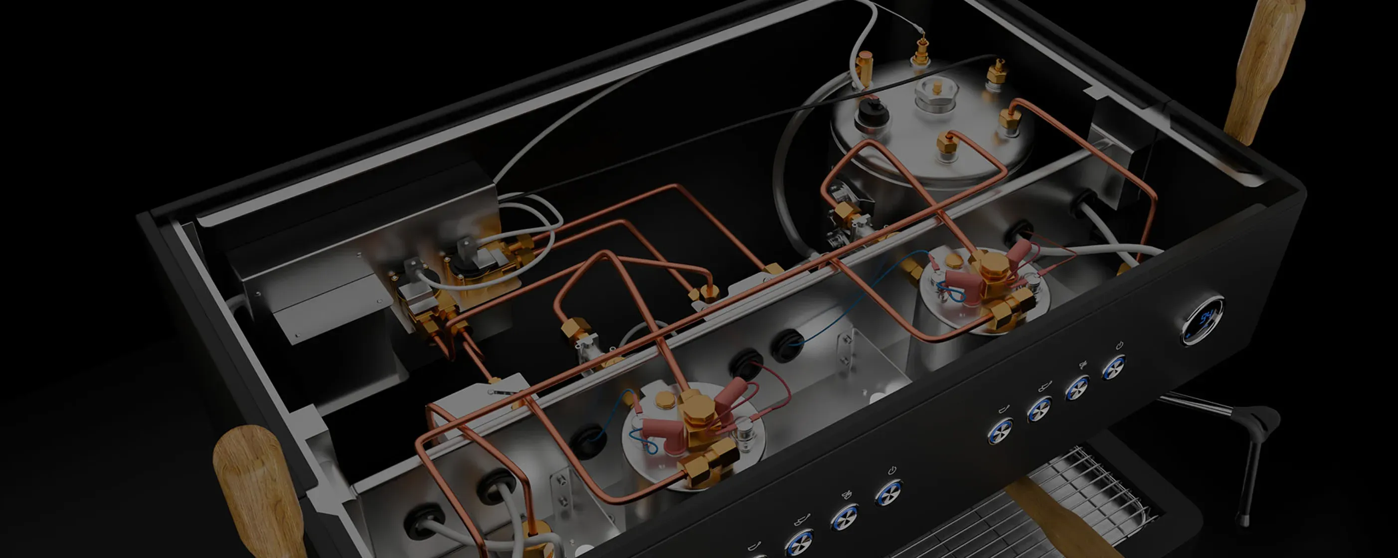 Internal Architecture Cutaway Rendering