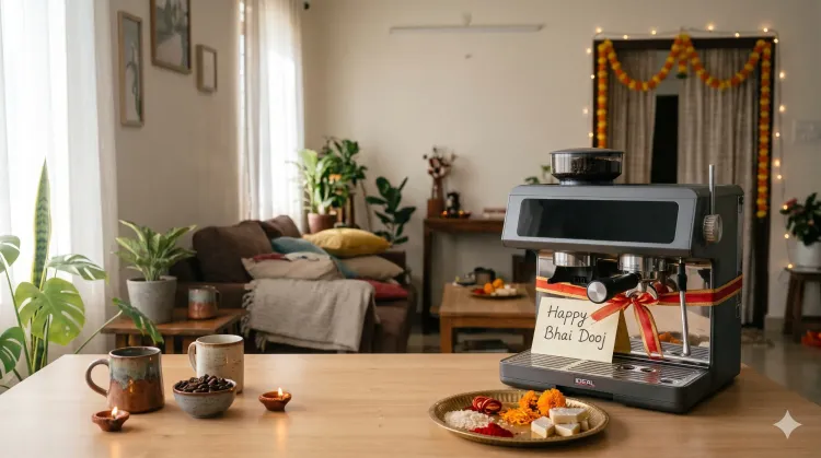 Best Bhai Dooj Gift for Coffee Lovers: Surprise Your Sibling with Ideal Barista Perfetto