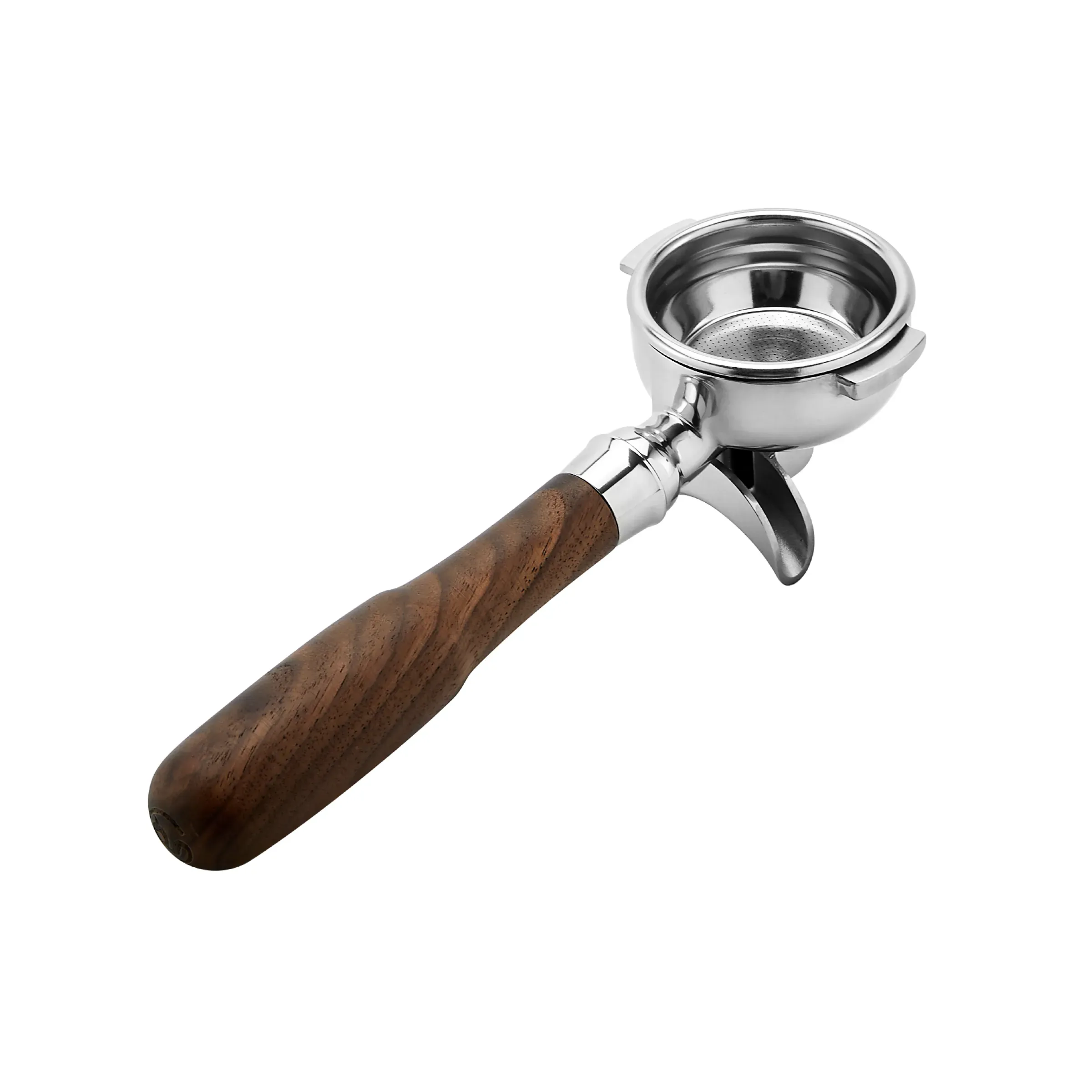 Ideal Portafilter Walnut Wood Single